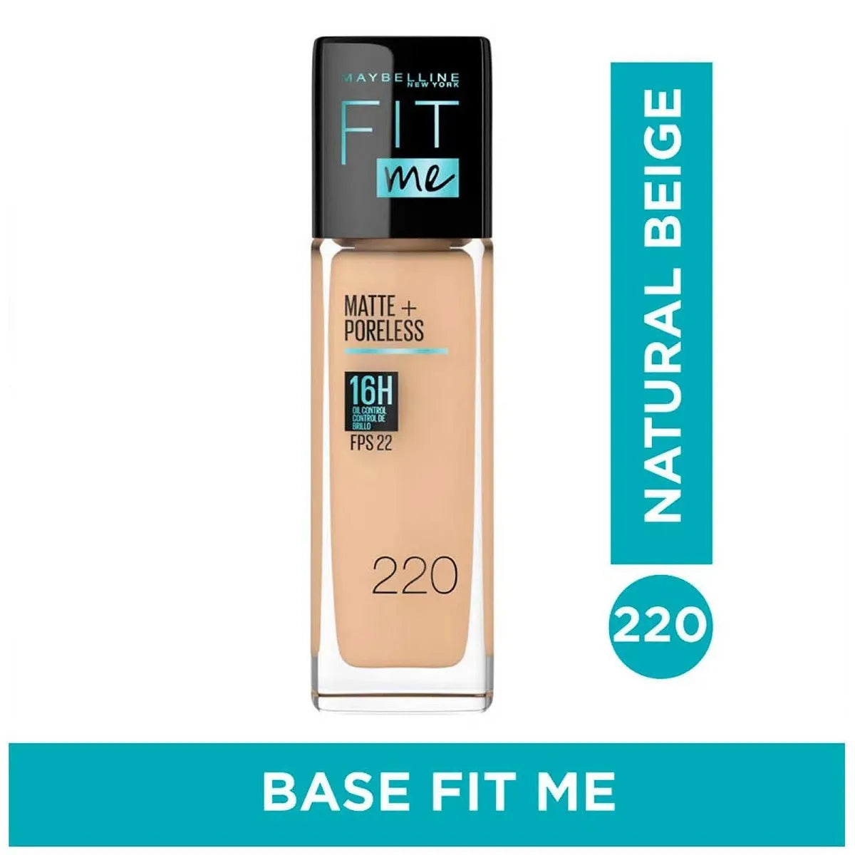 Base Fit Me Matte + Poreless Foundation Maybelline