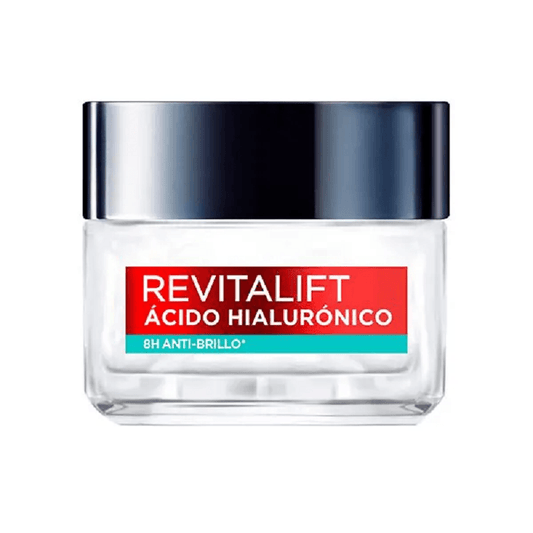 Crema De Noche Anti-Arrugas Acido Hialuronico Revitalift Loreal