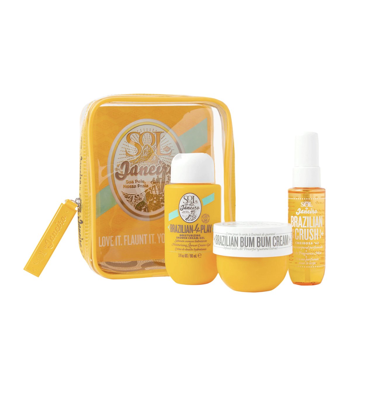 Kit de ducha de viaje jet set Sol de Janeiro