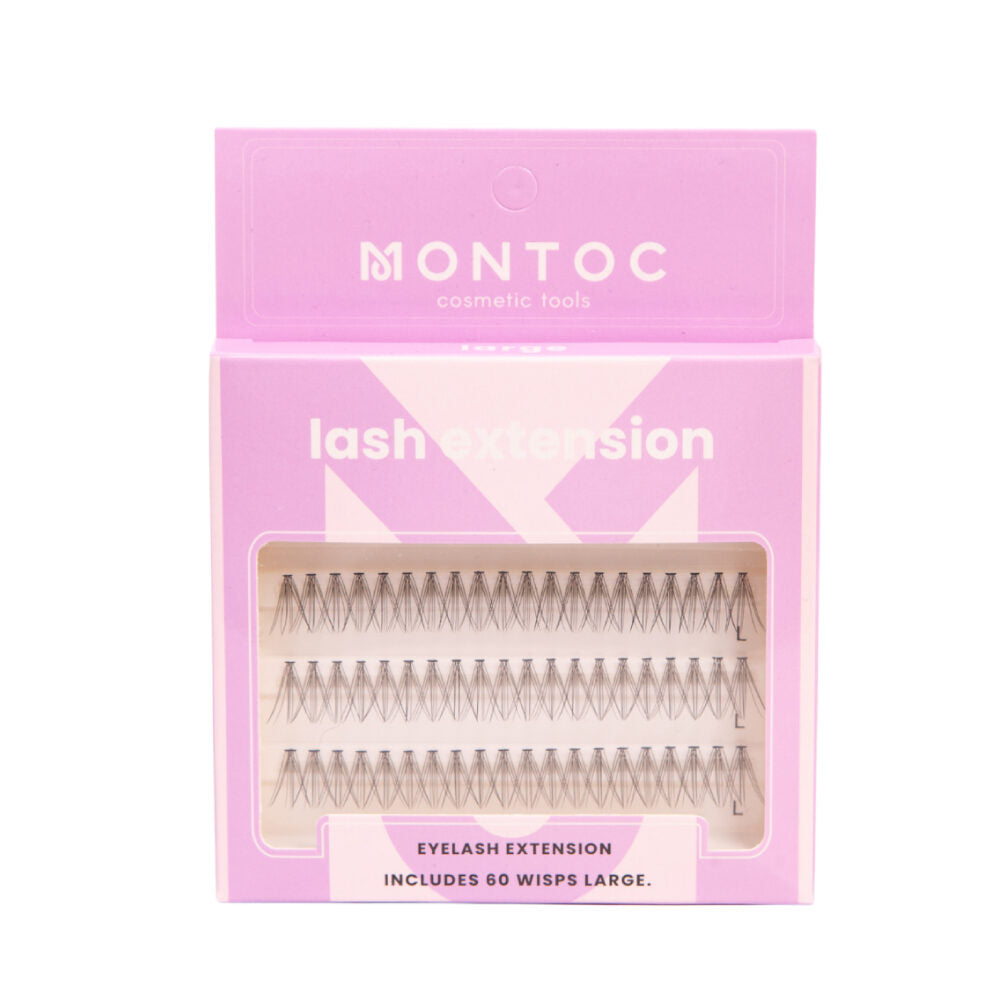 PESTAÑAS INDIVIDUALES LASH EXTENSION LARGE MONTOC