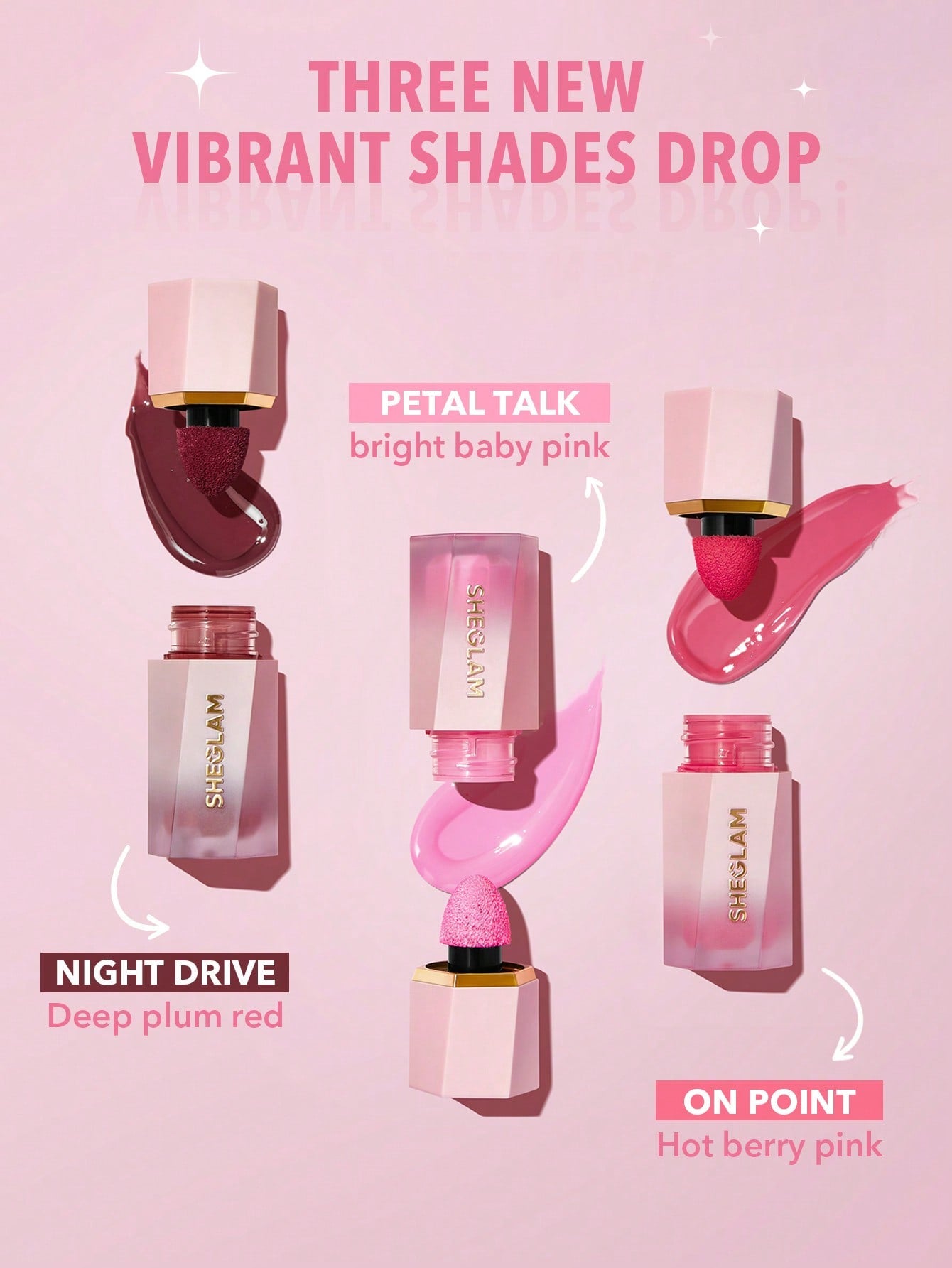 Sheglam Color Bloom Liquid Blush-On Point