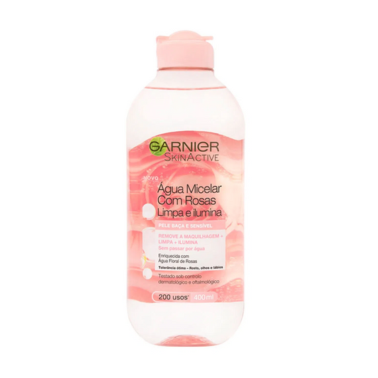 Agua Micelar Con Rosas Garnier 400 ML