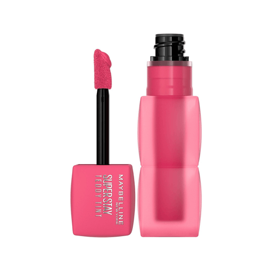 Maybelline SuperStay Teddy Lip Tinta, mate de larga duración para hasta 12 horas de uso, 1 unidad
