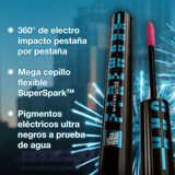 Pestañina Maybelline Lash Sensational Firework Electro Black Waterproof 7.2ml