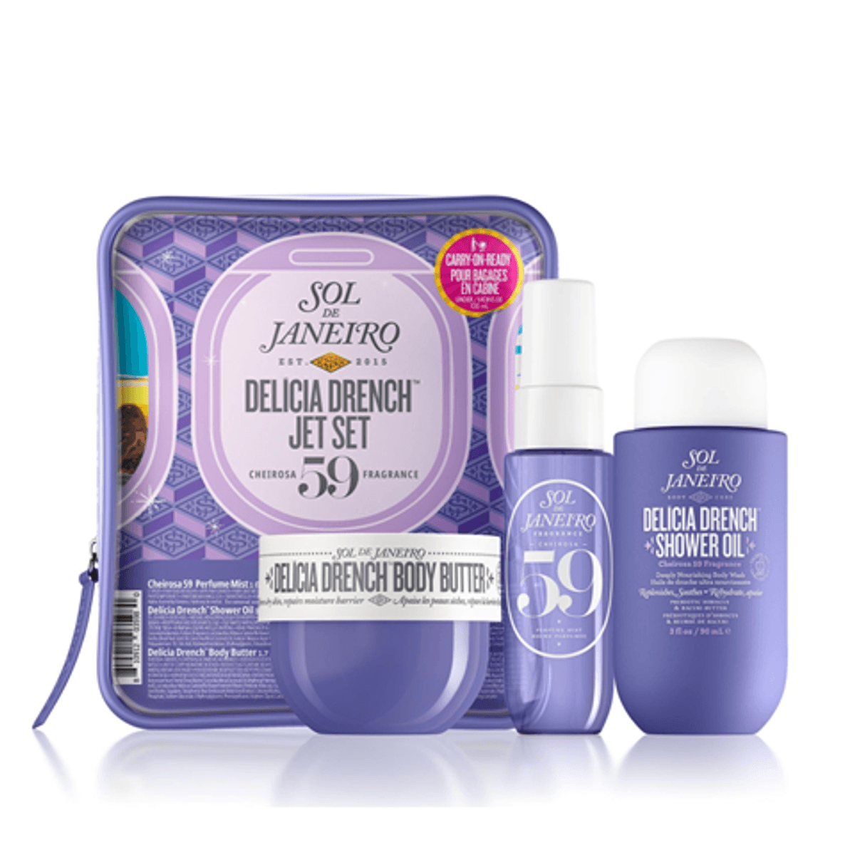 SOL DE JANEIRO KIT X3 MINI DELICIA DRENCH 59
