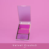 Trio Rubor Velvet Crush Bloomshell