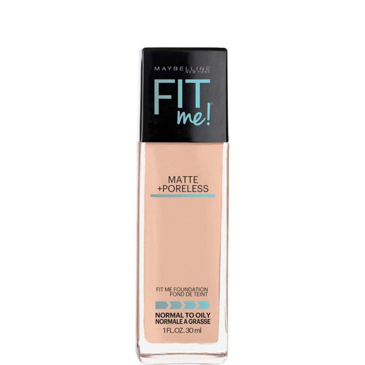 BASE FIT ME MATTE + PORELESS FOUNDATION MAYBELLINE