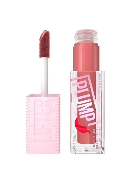 Lifter Plump Labios- Brillo labial voluminizador con chile y 5% de Maxi-Lip Maybelline