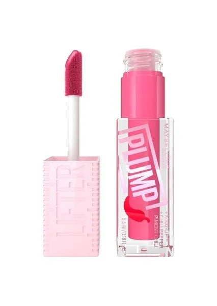 Lifter Plump Labios- Brillo labial voluminizador con chile y 5% de Maxi-Lip Maybelline