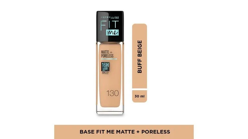 Base Fit Me Matte + Poreless Foundation Maybelline