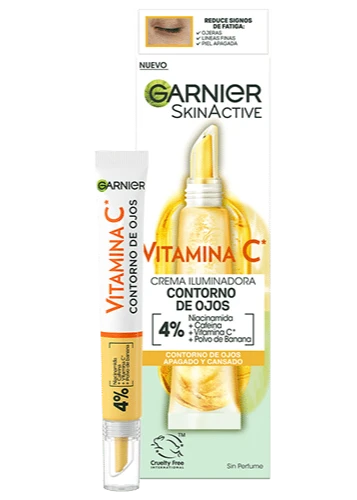 Garnier Crema Contorno de Ojos con Vitamina C