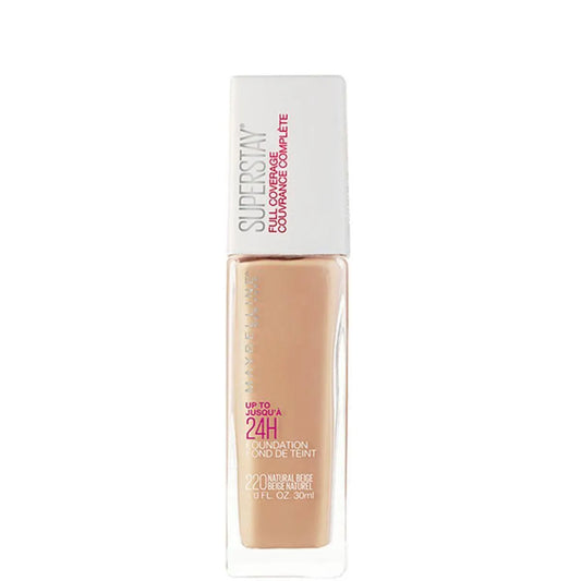 Base Super Stay Maybelline 24H Cobertura Full que desafía el tiempo!