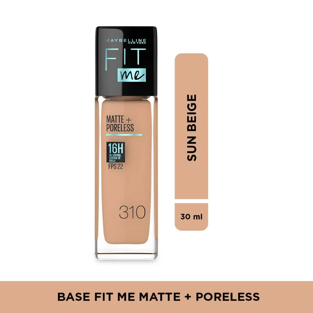 Base Fit Me Matte + Poreless Foundation Maybelline