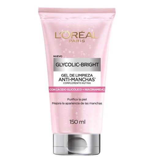Gel de Limpieza Anti-Manchas Glycolic Bright L´oreal Paris Tuwa 150 ml