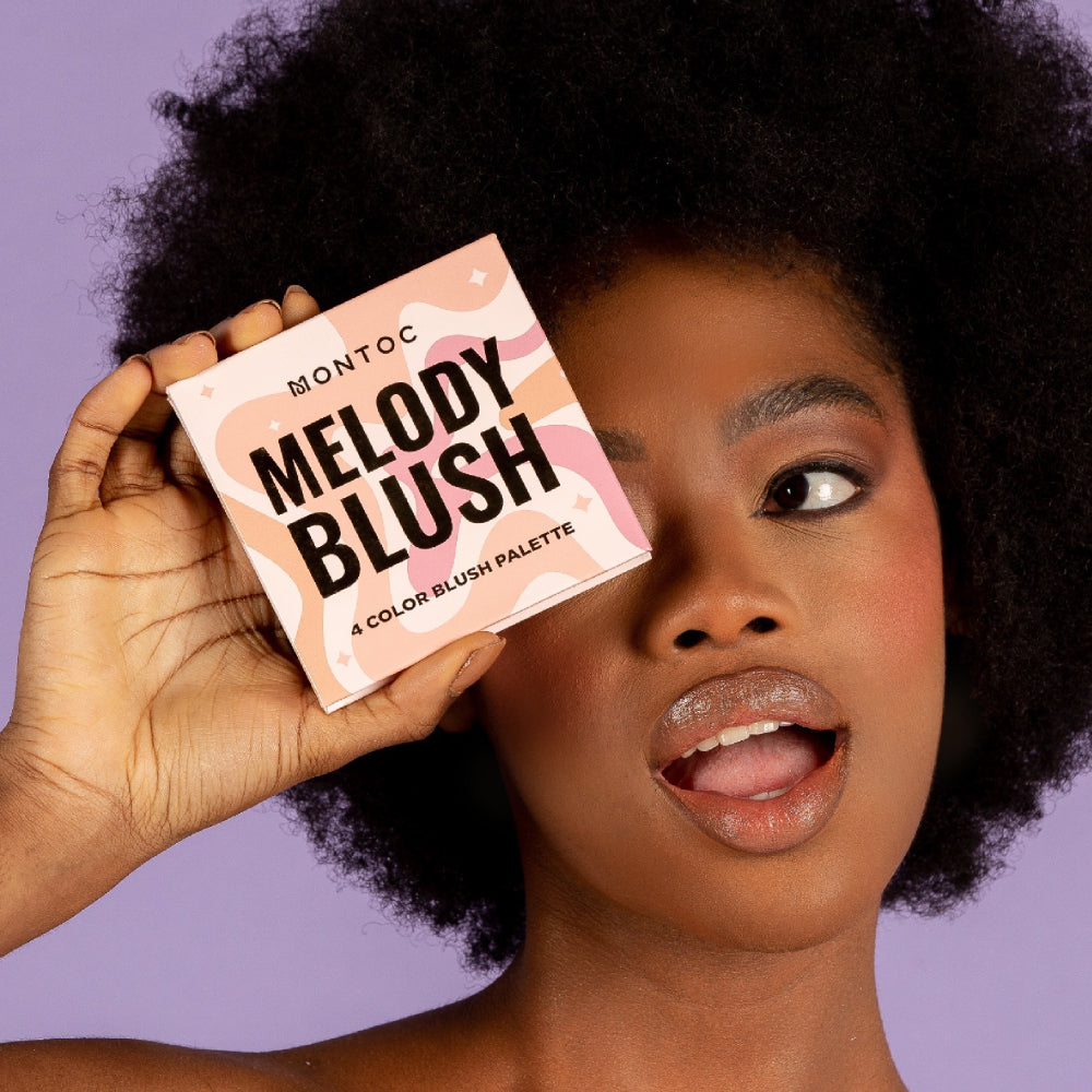 PALETA DE RUBORES MELODY BLUSH MONTOC