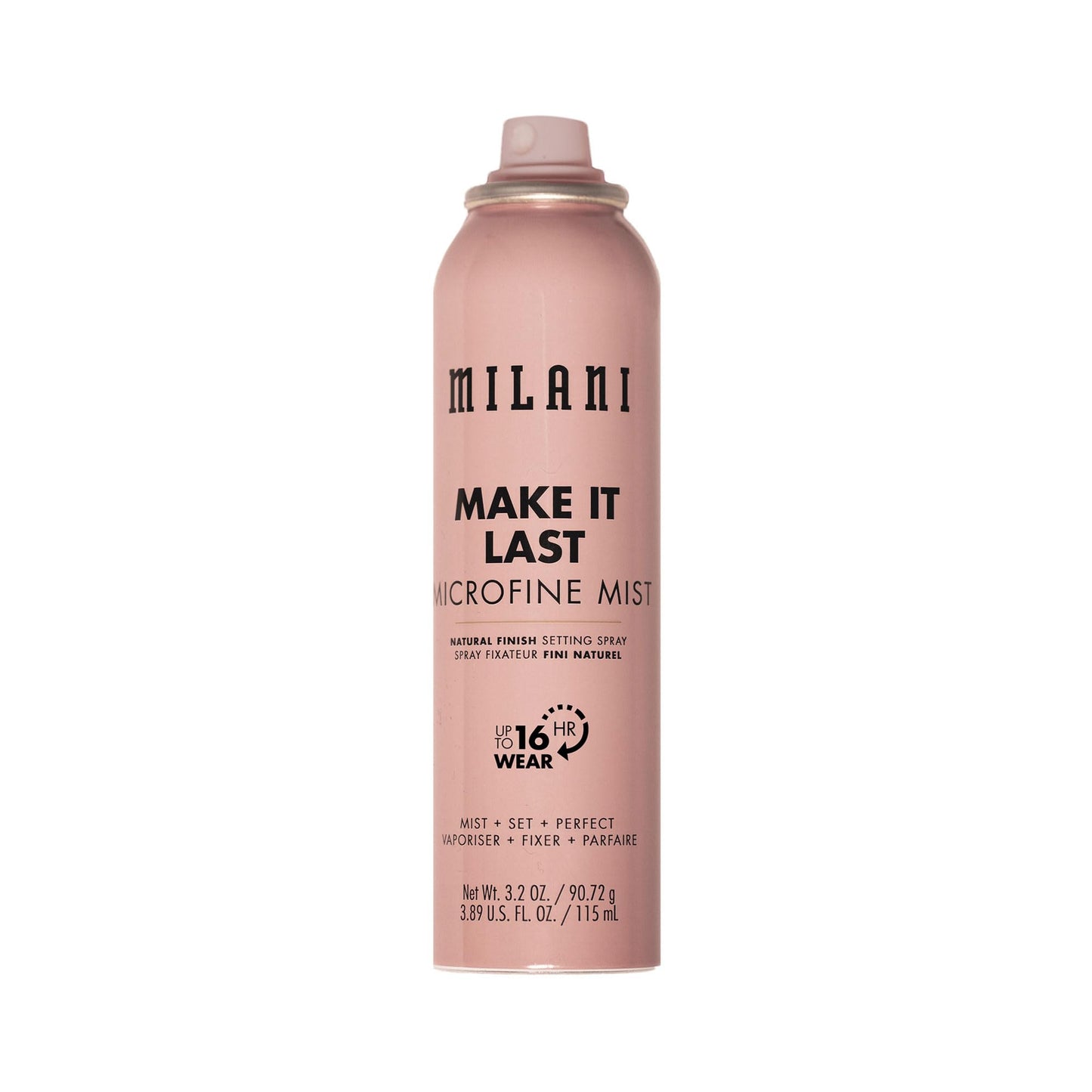 Spray Fijador en bruma microfina Make it Last Milani