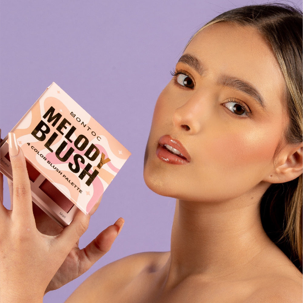 PALETA DE RUBORES MELODY BLUSH MONTOC