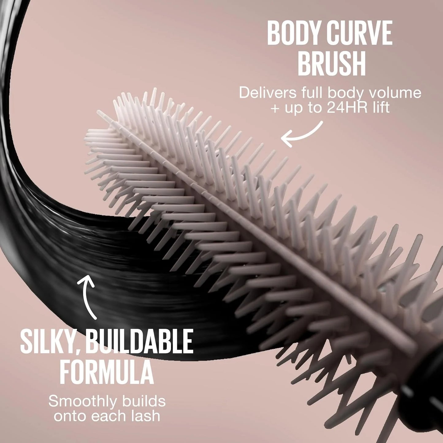 Maybelline Pestañina Lash Sensational Body - efecto lifting WATERPROFF