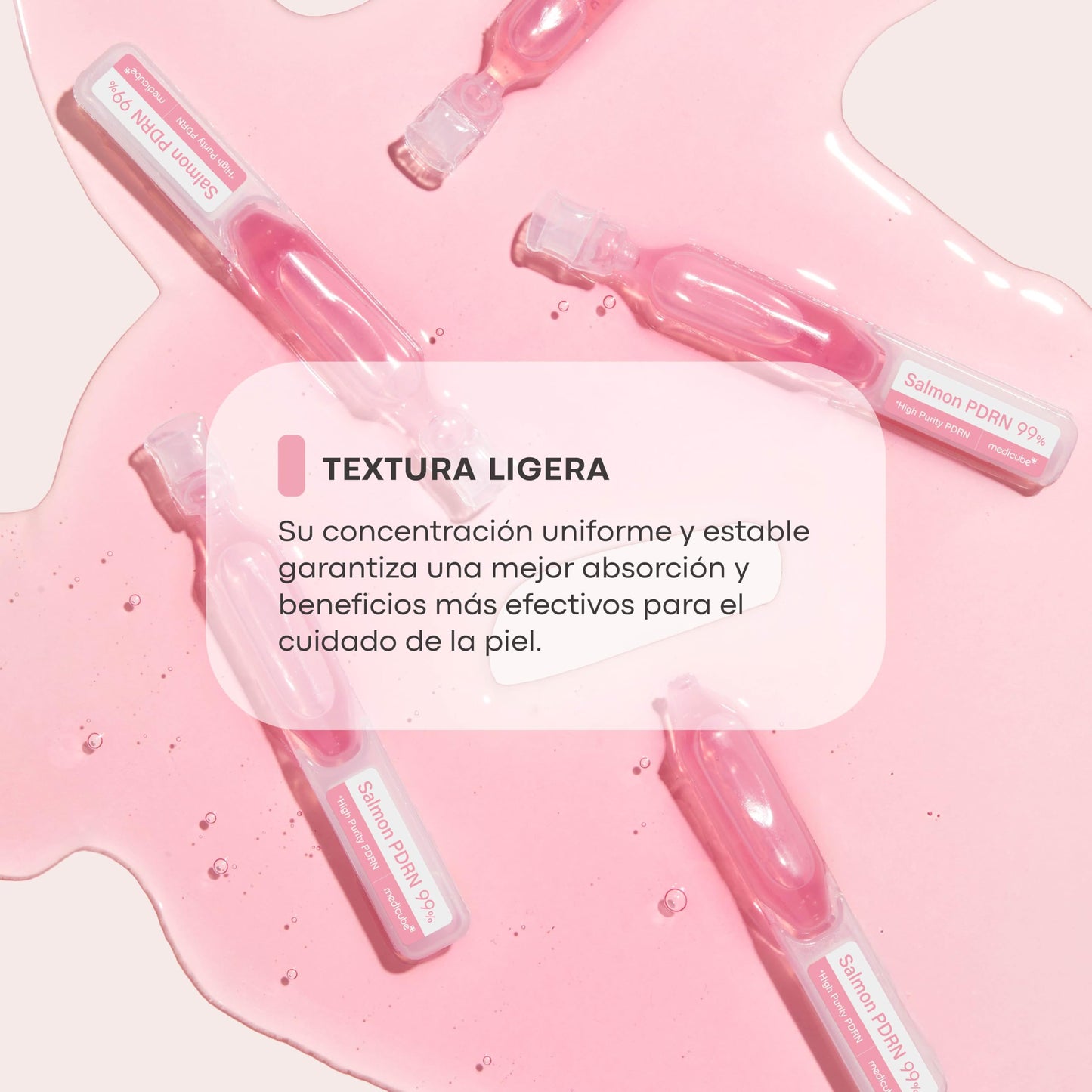 PDRN Pink One Day Serum de 99% PDRN de Salmón Medicube