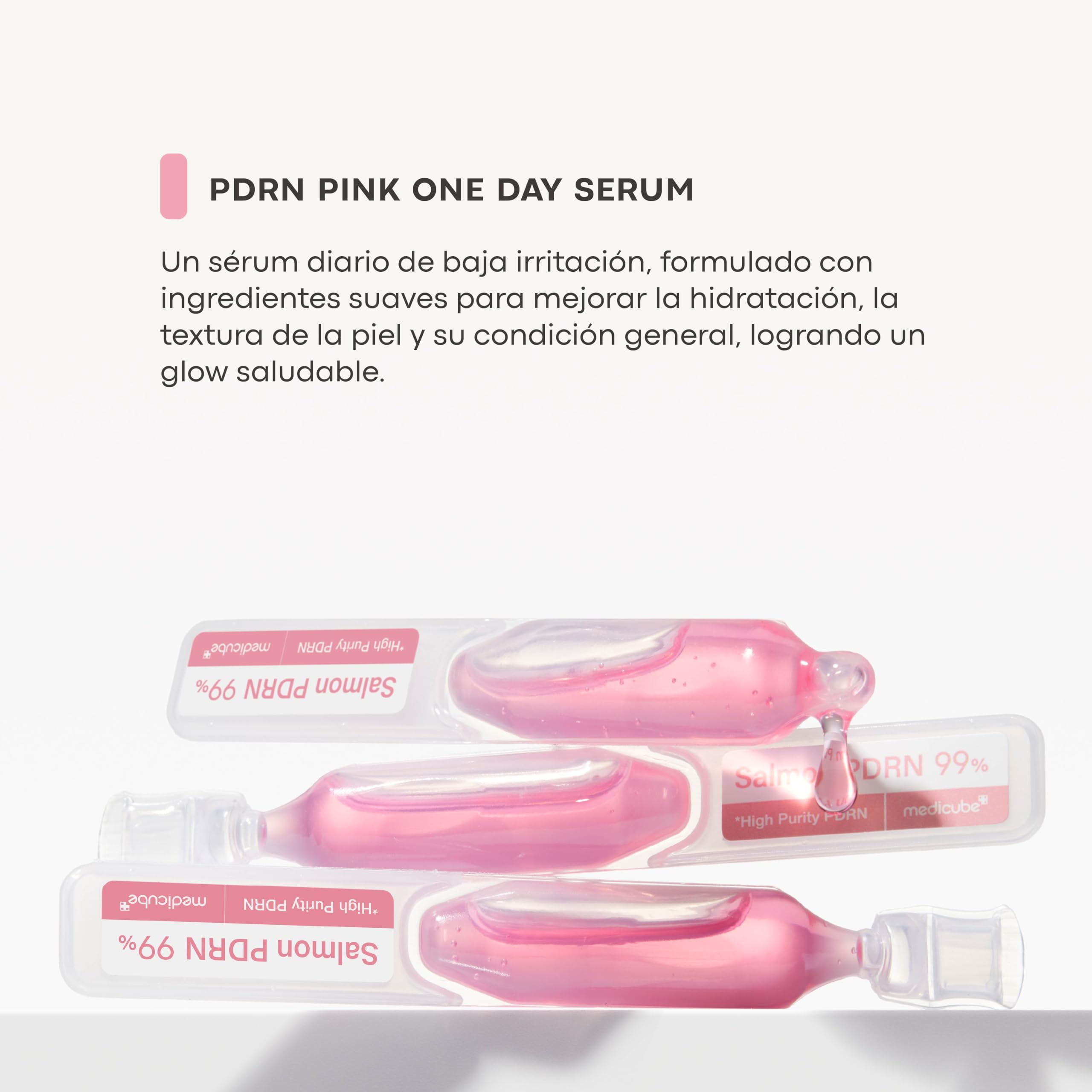 PDRN Pink One Day Serum de 99% PDRN de Salmón Medicube