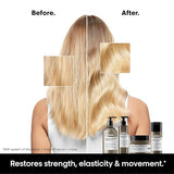 Absolut Repair Molecular Rinse Off Serum - Tratamiento de acondicionamiento profundo para todo tipo de cabello dañado, repara daños y restaura la fuerza Loreal 250ml