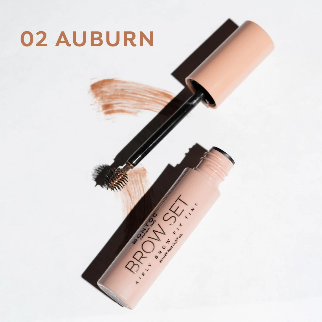 FIJADOR CON COLOR PARA CEJAS MONTOC BROW SET