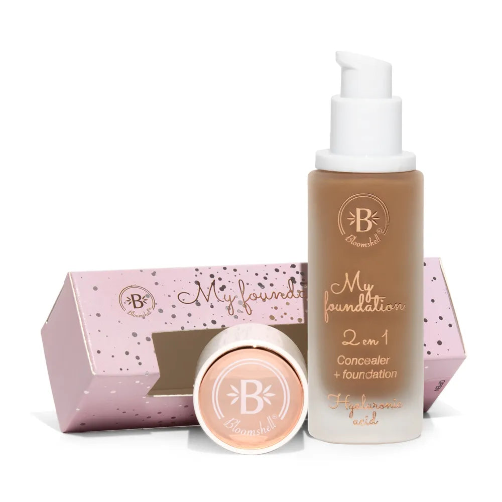 Base 2 en 1 Bloomshell Acid Hyaluronic oil free