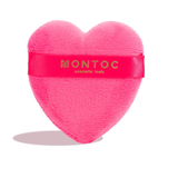 Borla corazón fucsia montoc