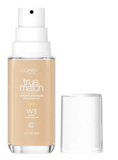 L’Oreal Paris True Match Super-Blendable Foundation Makeup with SPF 17