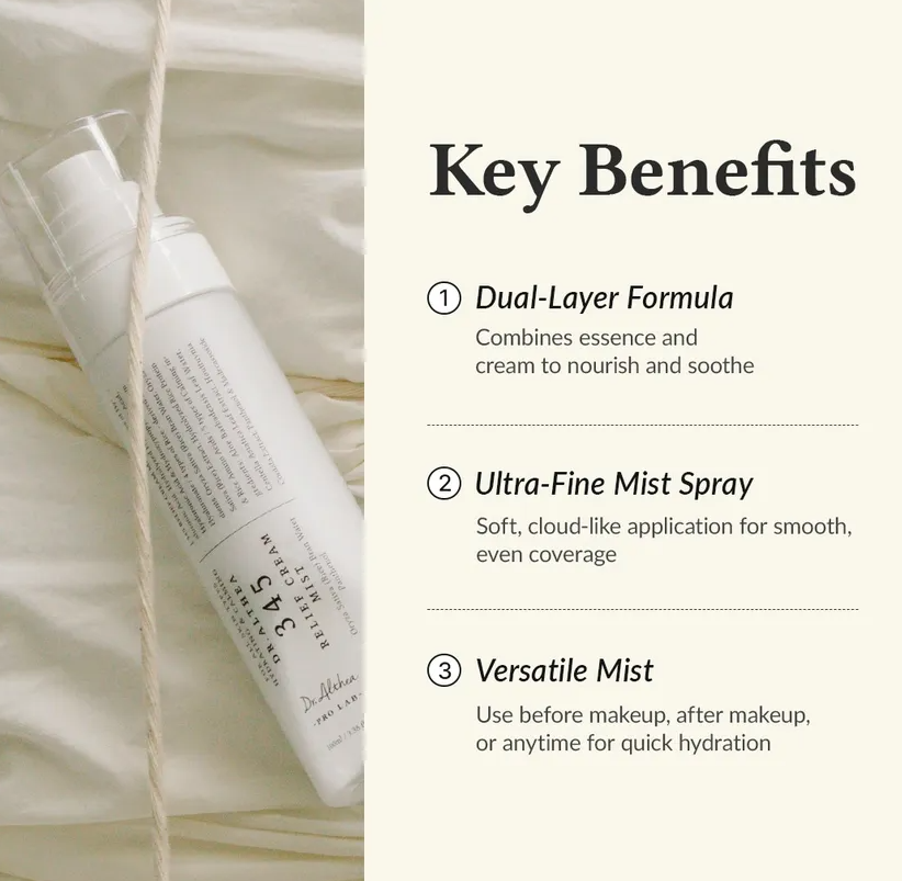 Dr. Althea - Mist Facial 345 Relief Cream Mist 60ml