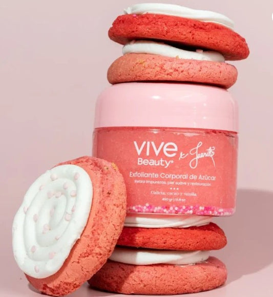 Exfoliante de azucar Body Party Juanito x Vive Beauty 350 ml