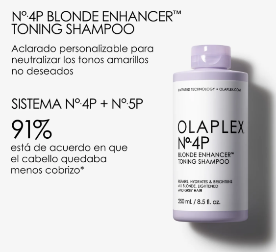 Olaplex 4P Shampoo matizante 250ml