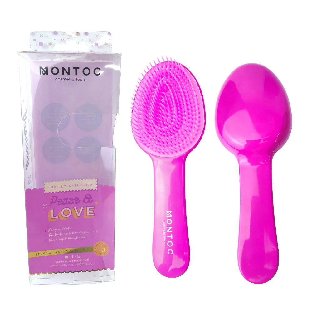 Cepillo Anti Frizz Peace & Love Montoc