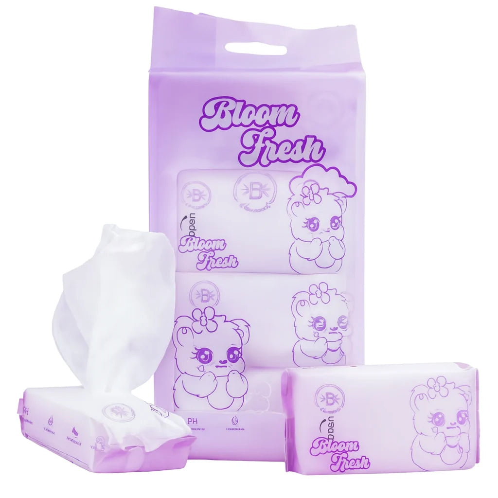 Pañitos Húmedos viajeros Bloom Fresh X 8 pack