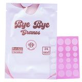 Parches anti acne 24 pcs bye bye granos Bloomshell Tecnología Hidrocoloide + Ácido Salicílico