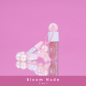 Duo Bloom Nude | Gloss Llavero Bloomshell