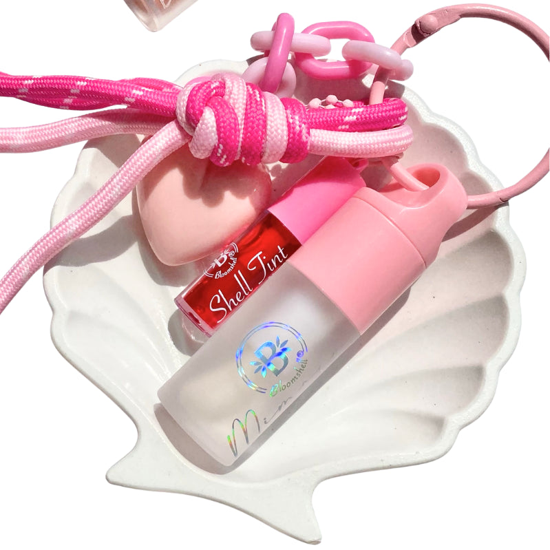 Llavero dúo mimosa + mini shell tint Bloomshell
