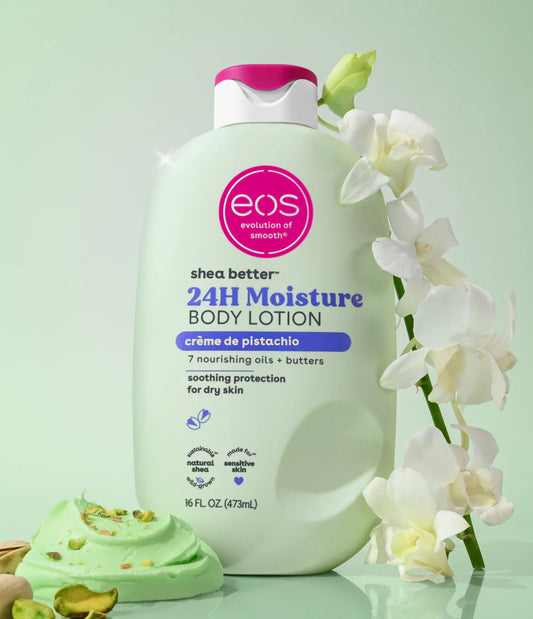Loción humectante para el cuerpo 24 horas Eos Shea better