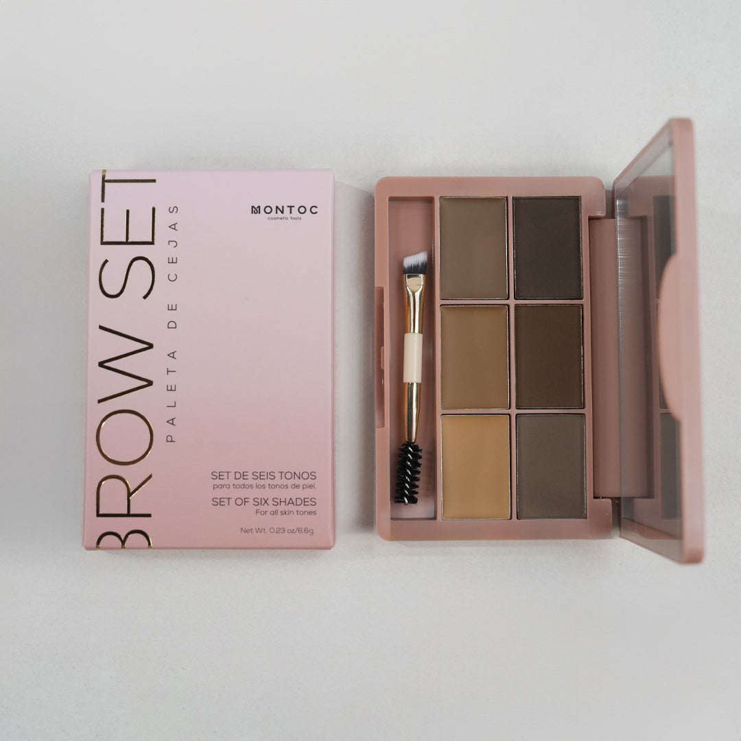 Paleta de Cejas Brow Set x6 Montoc