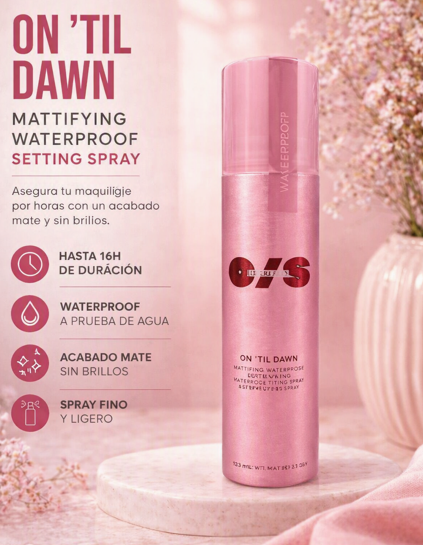 ONE SIZE FIJADOR MATTIFYING WATERPROOF SETTING SPRAY 143ML