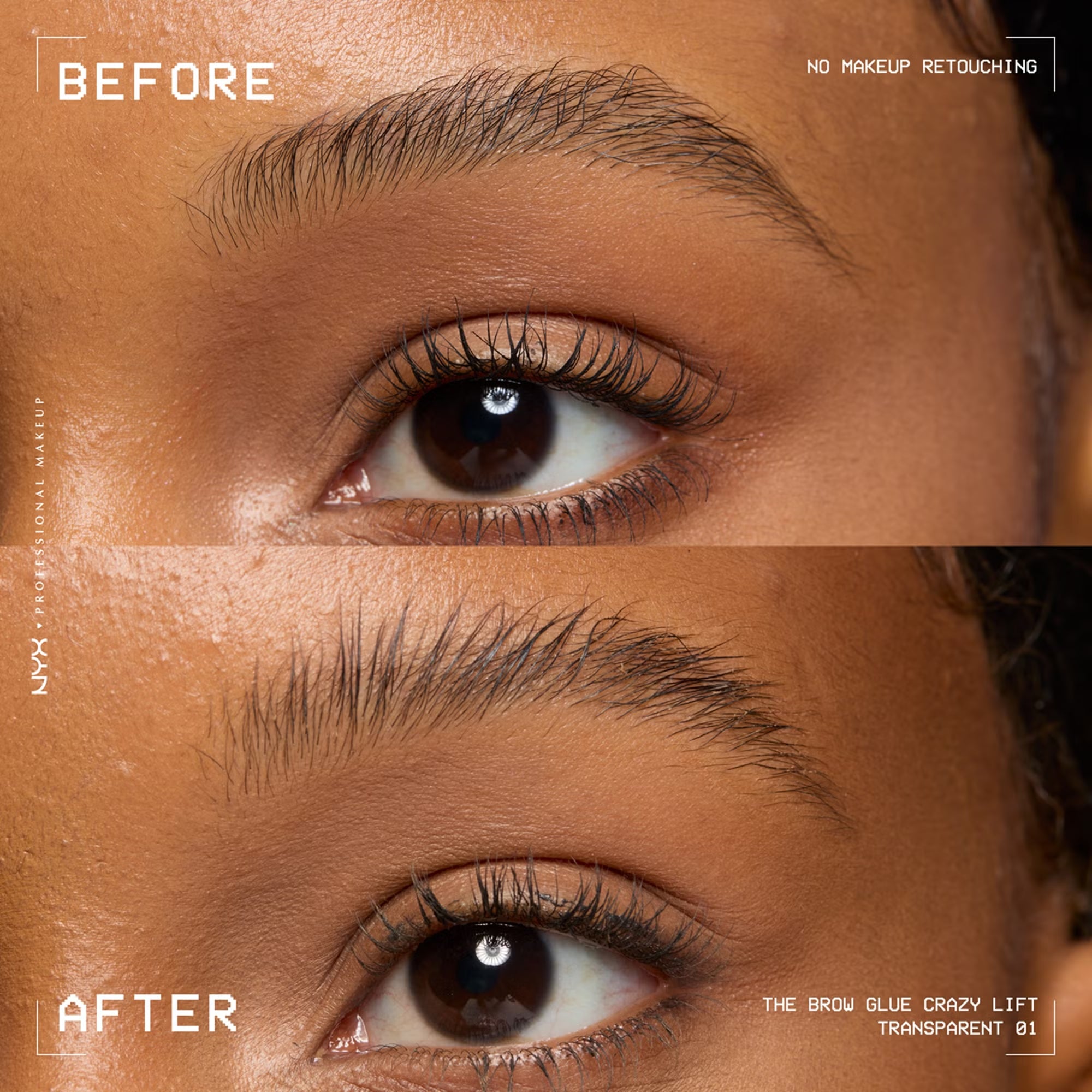 Gel de cejas The Brow Glue Crazy Lift Nyx