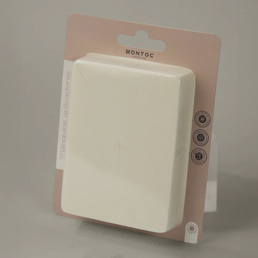 Set de borlas triangulares para maquillaje Montoc