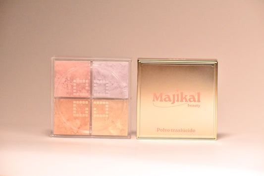 Polvo Suelto Traslúcido 4 Tonos Majikal