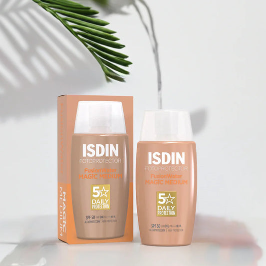 Protector Solar Oil Control Isdin Fusion Water Color 50ml