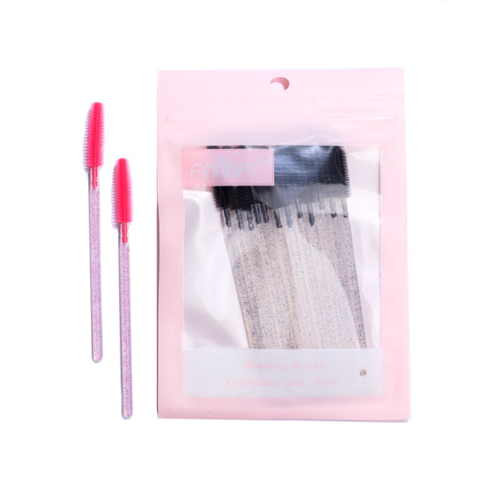 Cepillos Desechables En Silicona Para Pestañas