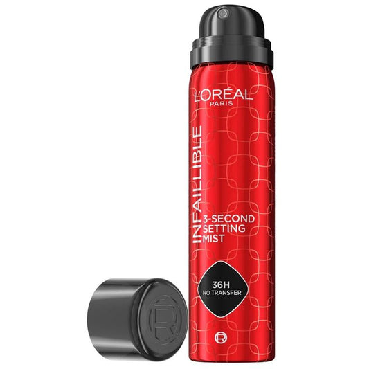 L'Oréal Paris Infallible Spray Fijador de 3 Segundos 75 ml
