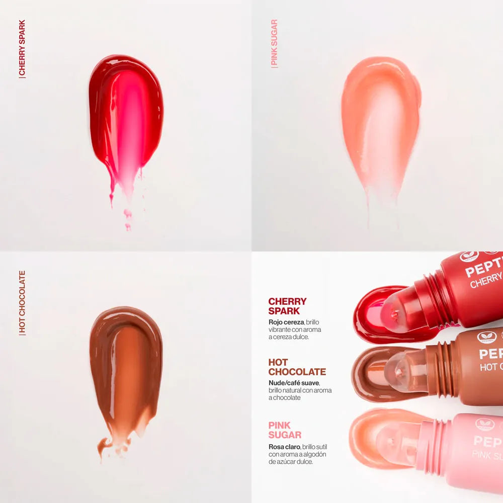 Set x3 mini Lip balm Péptidos Atenea