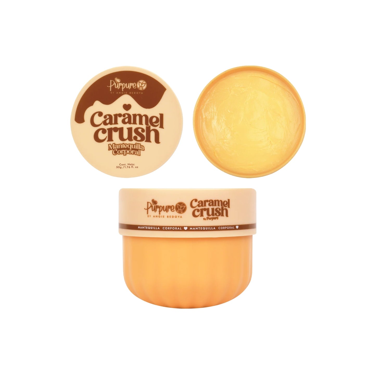 Mini mantequilla corporal Caramel Crush Purpure 50g
