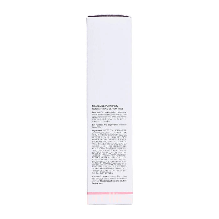 Serum Medicube PDRN Bruma de suero de glutatión rosa 100 ml
