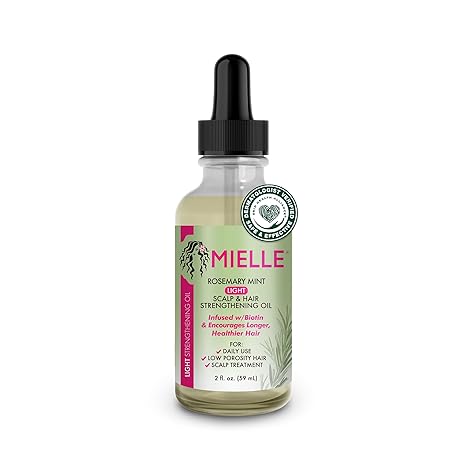 Mielle Organics Aceite para fortalecer el cuero cabelludo y el cabello ligero 59ml